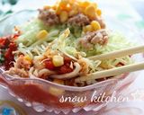 たっぷりキャベツ☆トマトだれの冷やし中華作り方2写真