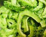時短レシピ●ゴーヤーをいっしょに麻婆豆腐作り方1写真