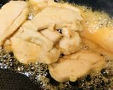 あまから鶏肉をあとのせする取り分け親子丼作り方3写真