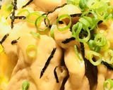 あまから鶏肉をあとのせする取り分け親子丼作り方4写真