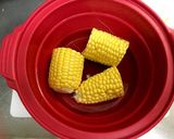 甘いコーンを電子レンジで作り方3写真