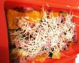 【ルクエ】かぼちゃベーコンチーズ作り方3写真