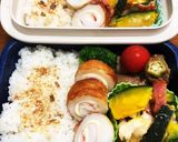 【ルクエ】かぼちゃベーコンチーズ作り方5写真
