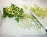 簡単ナンプラー野菜炒め♪クルミ鶏肉セロリ作り方2写真
