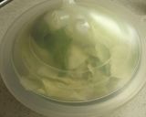 レンジで簡単　おろしのっけレタス焼きそば作り方4写真