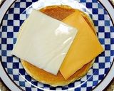 マックグリドルベーコンエッグ風パンケーキ作り方4写真