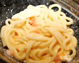 簡単・たらこマヨネーズ玉子混ぜうどん作り方7写真