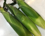 おヒゲも美味しい♡とうもろこしの茹で方作り方1写真