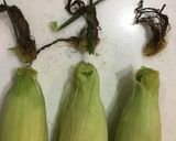 おヒゲも美味しい♡とうもろこしの茹で方作り方2写真