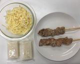 焼くだけ簡単！パリパリチーズ鶏餅作り方2写真