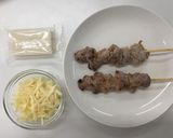 ニトスキで簡単10分！チーズ鶏餅作り方2写真