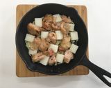 ニトスキで簡単10分！チーズ鶏餅作り方4写真