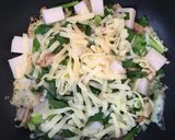 韓国チヂミ風　チーズ鶏餅作り方7写真
