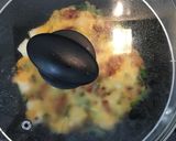 韓国チヂミ風　チーズ鶏餅作り方9写真