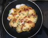 韓国チヂミ風　チーズ鶏餅作り方10写真