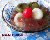 【つるり☆】白玉のふわとろ小豆ゼリー作り方8写真