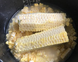炊飯器で簡単。基本のとうもろこしご飯作り方2写真