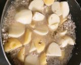 フライパンで簡単！じゃが芋とひき肉の煮物作り方4写真