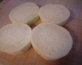 大根だけの煮物作り方1写真