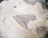 太刀魚のあらを使った茶漬け汁作り方1写真