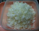 簡単★ホタテ貝柱ハンバーグ作り方1写真