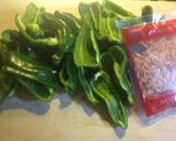 ピーマンの麺つゆ煮浸し作り方1写真