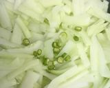 おばけキュウリの炒め物作り方5写真