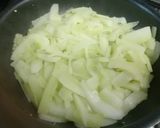 おばけキュウリの炒め物作り方6写真