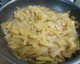 おばけキュウリの炒め物作り方7写真