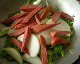 ソーセージを味わうための蒸し野菜作り方1写真