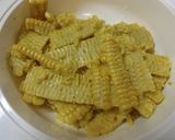とうもろこし、カツオ節のバター醤油ご飯作り方3写真