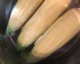 とうもろこしのヒゲのおひたし作り方1写真
