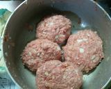 簡単★ホタテ貝柱ハンバーグ作り方4写真