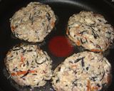 豆腐ハンバーグ～ひじきの煮物を使って～作り方3写真