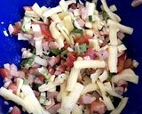 オリーブオイルで食べる♡洋風おつまみ餃子作り方1写真