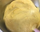 かぼちゃのチョコマーブルシフォンケーキ作り方4写真
