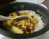 とうもろこし、カツオ節のバター醤油ご飯作り方16写真