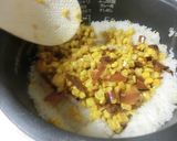 とうもろこし、カツオ節のバター醤油ご飯作り方17写真