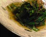 紅菜苔と白ヒラタケのナンプラー炒め作り方5写真