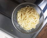 簡単☆めんたいサラダパスタ作り方4写真