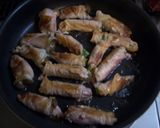 オクラの豚巻き照り焼き作り方3写真