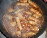 オクラの豚巻き照り焼き作り方4写真