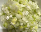 ネギ塩だれ☆豚こま肉、椎茸、茄子のソテー作り方1写真