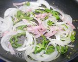 簡単！おひとりナポリタン作り方1写真