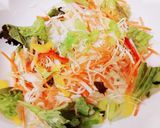 マクロビ☆赤×紫のカラフルサラダ作り方3写真