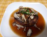 ポークバーグ~和風きのこソース作り方14写真