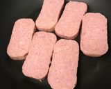 簡単♡おいしい♡照り焼きスパムむすび♡作り方1写真