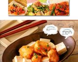 ほっこり温まる～鶏むね肉と豆腐のうま煮作り方5写真