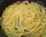高菜のペペロンチーノ作り方4写真