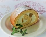 シフォンロールケーキ（白桃）作り方27写真